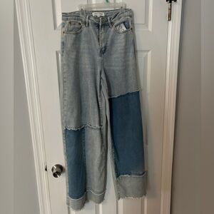 Almost Famous Extra Wide Leg High Rise Jeans